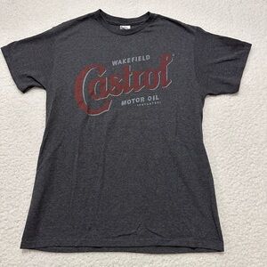Wakefield Castro Motor Oil Men’s Tshirt Meduim